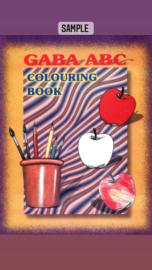 Gaba ABC Colouring book