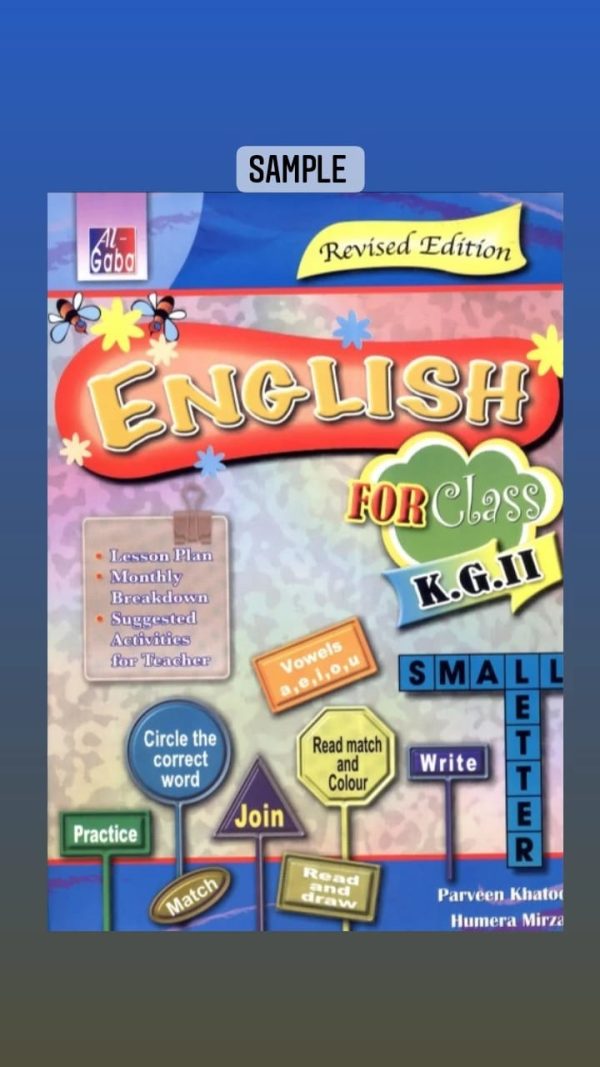 English Class KG2