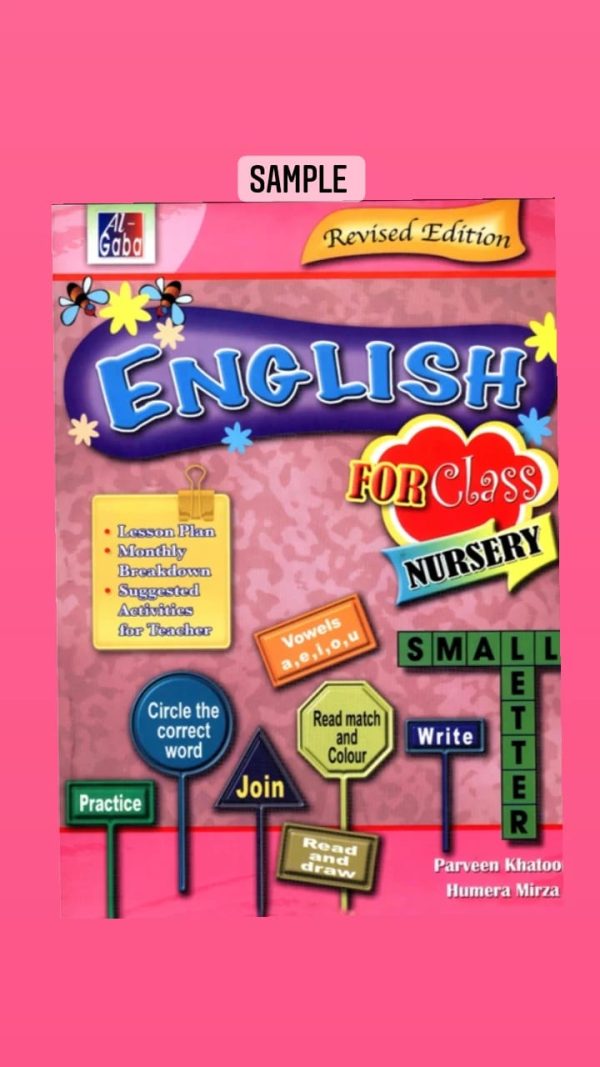 English for class Nursery