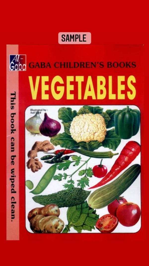 Gaba Children's Book Vegetables