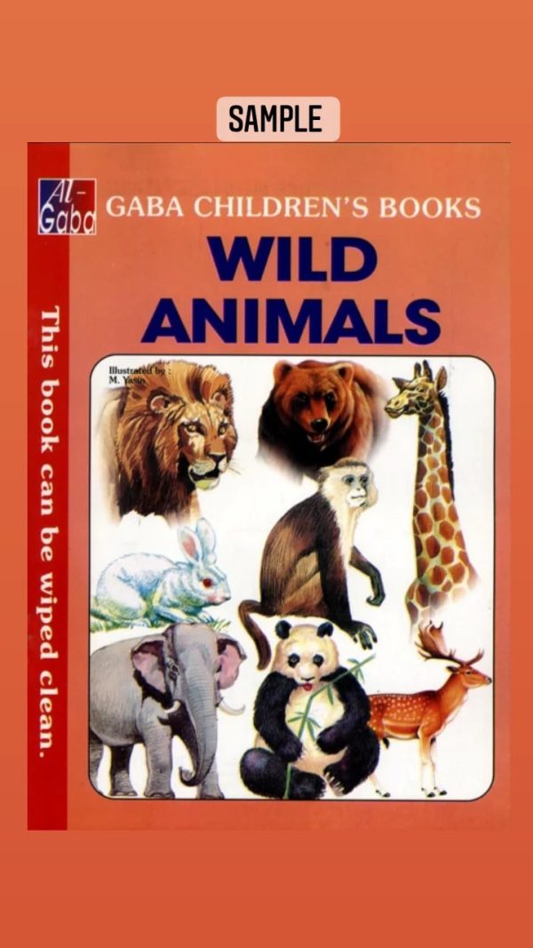 Gaba Children's Books Wild Animals