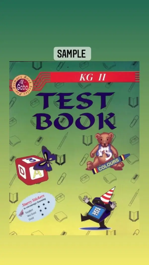 KG 2 Test Book