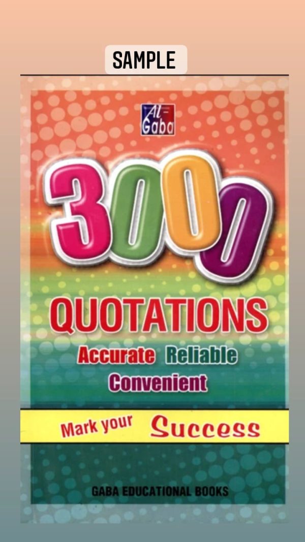 3000 QUOTATIONS