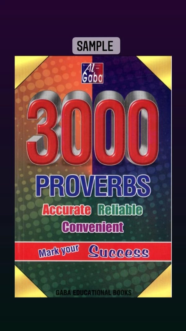 3000 Proverbs Accurate Reliable Convenient