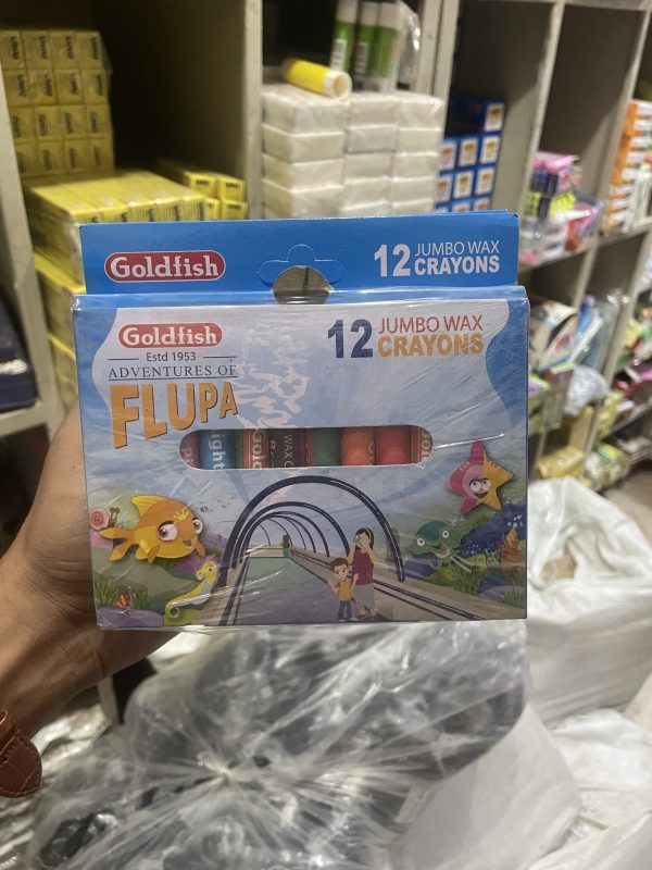 Goldfish Flupa Wax Crayons