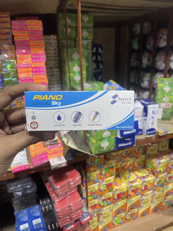 Piano Ball Pen Click Sky