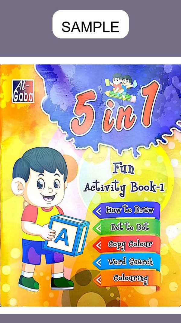 5 In 1 Fun Activity Book 1