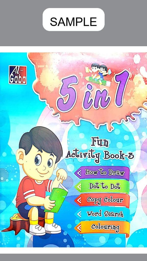 5 In 1 Fun Activity Book 3