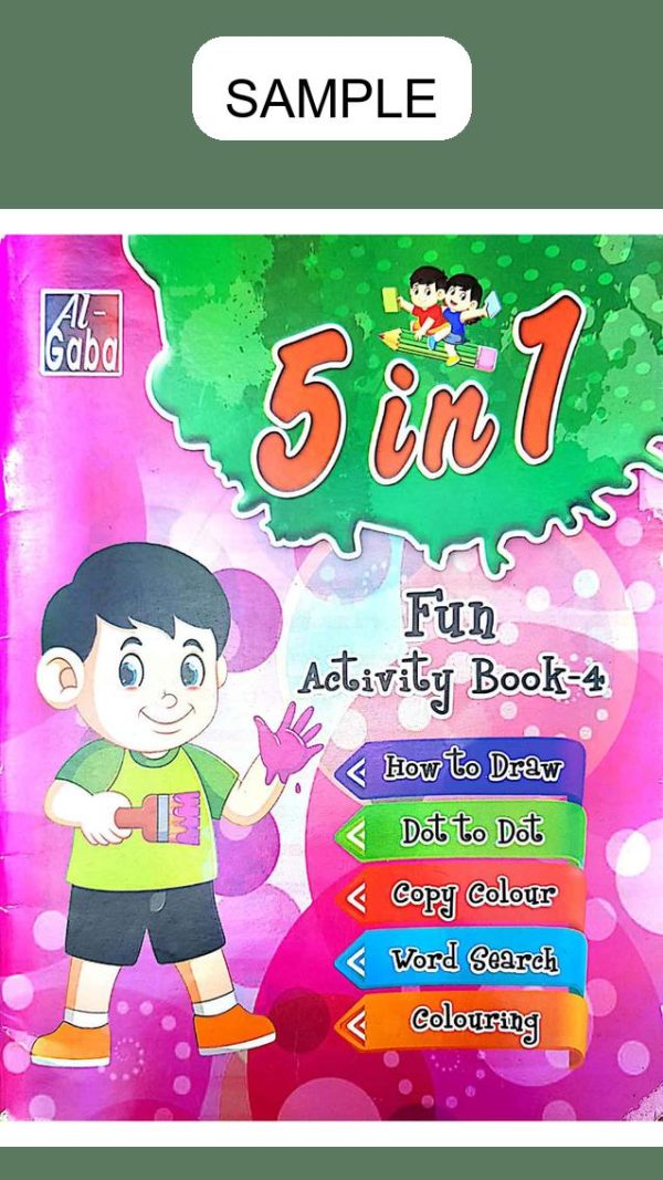 5 In 1 Fun Activity Book 4