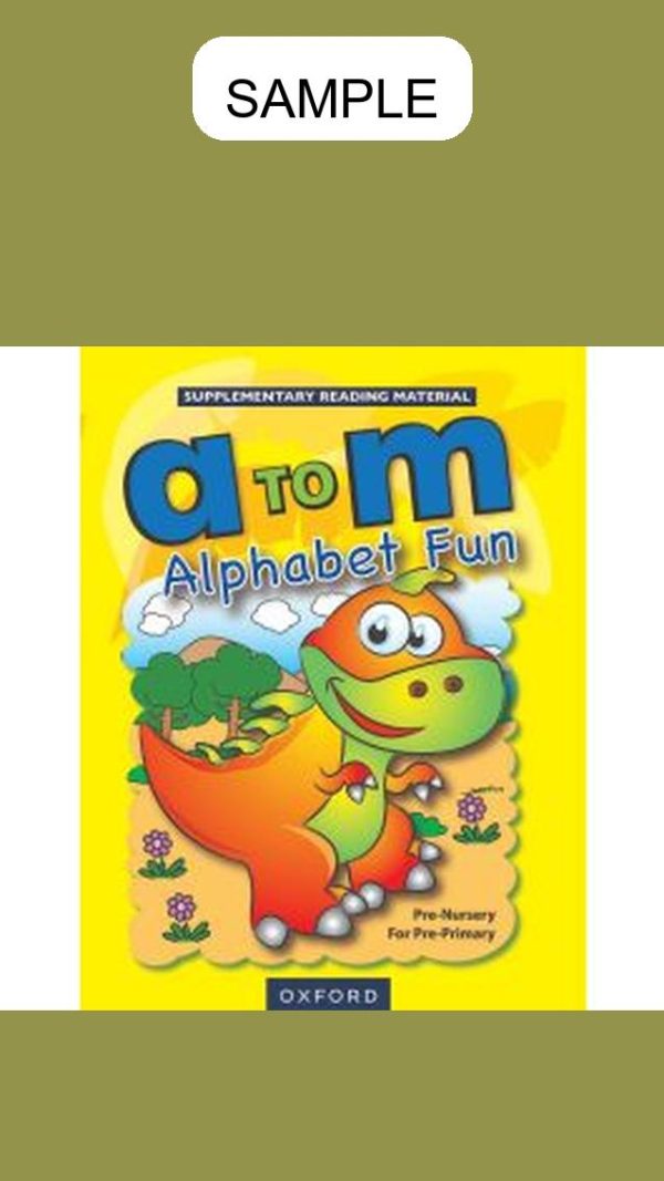 Alphabet Fun: (a-m) Book Pre-Nursery