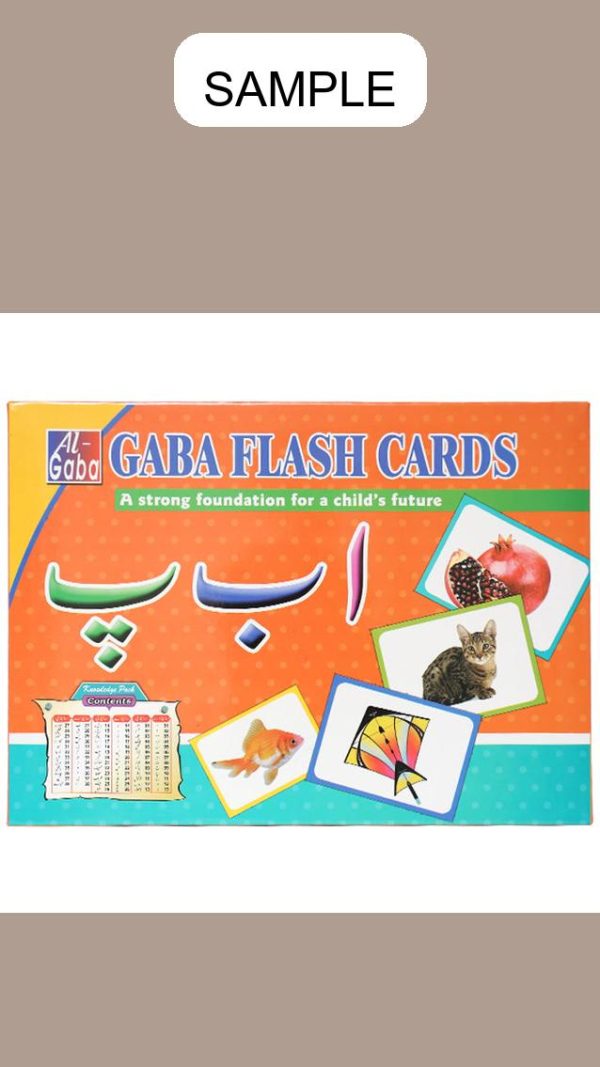 Gaba Flash Card Alif Bay Pay