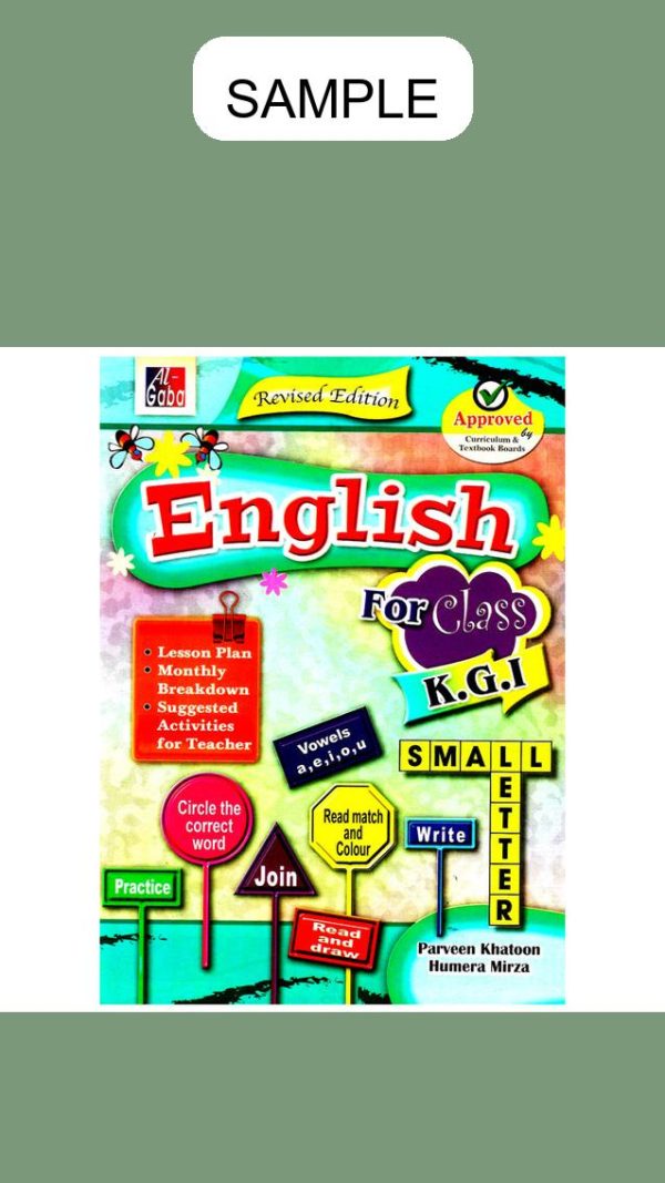 English For Class KG-l New Edition