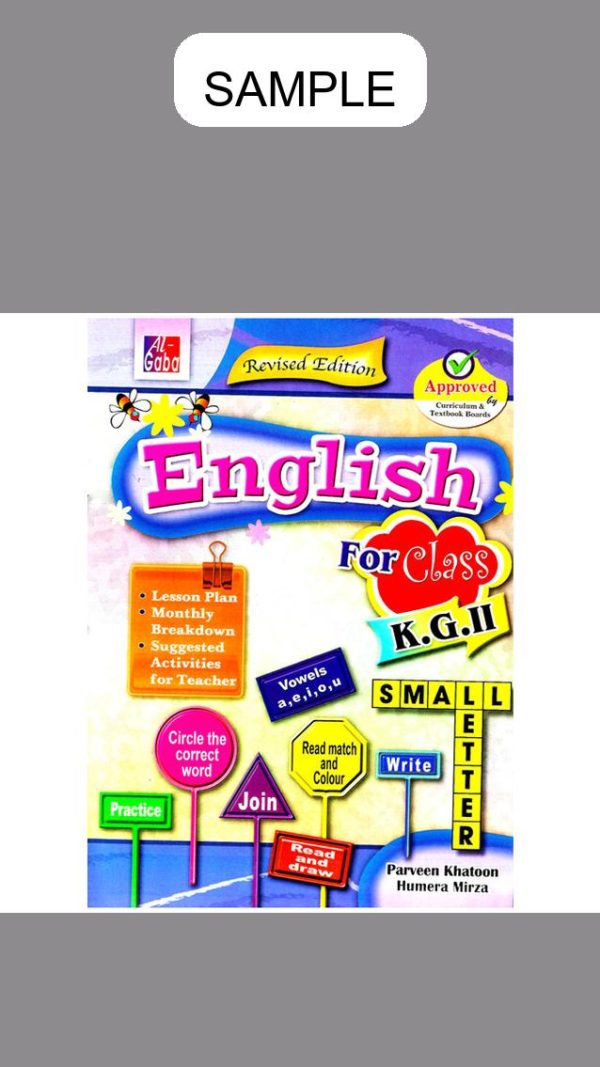 English For Class KG-ll New Edition