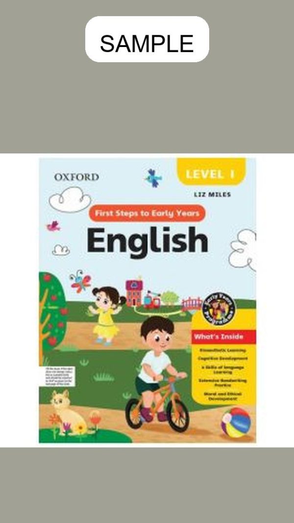 First Steps to Early Years (English) Book 1 Pre-Nursery