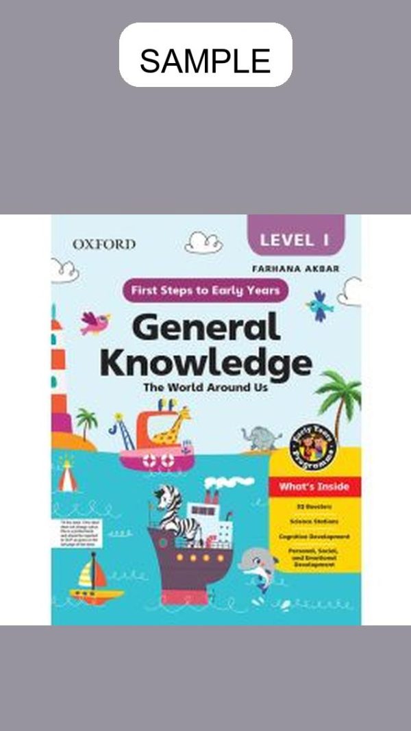 First Steps to Early Years (General Knowledge) Book 1 Pre-Nursery