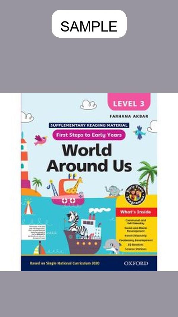 First Steps to Early Years (World Around Us) Book 3 Kindergarten