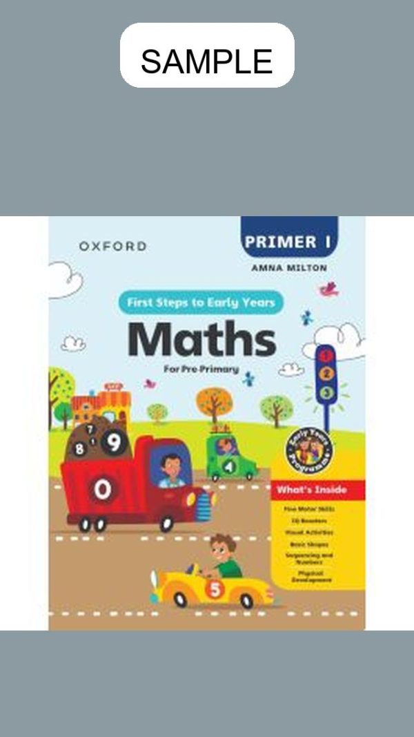First Steps to Early Years (Maths) Book 1 Pre-Nursery