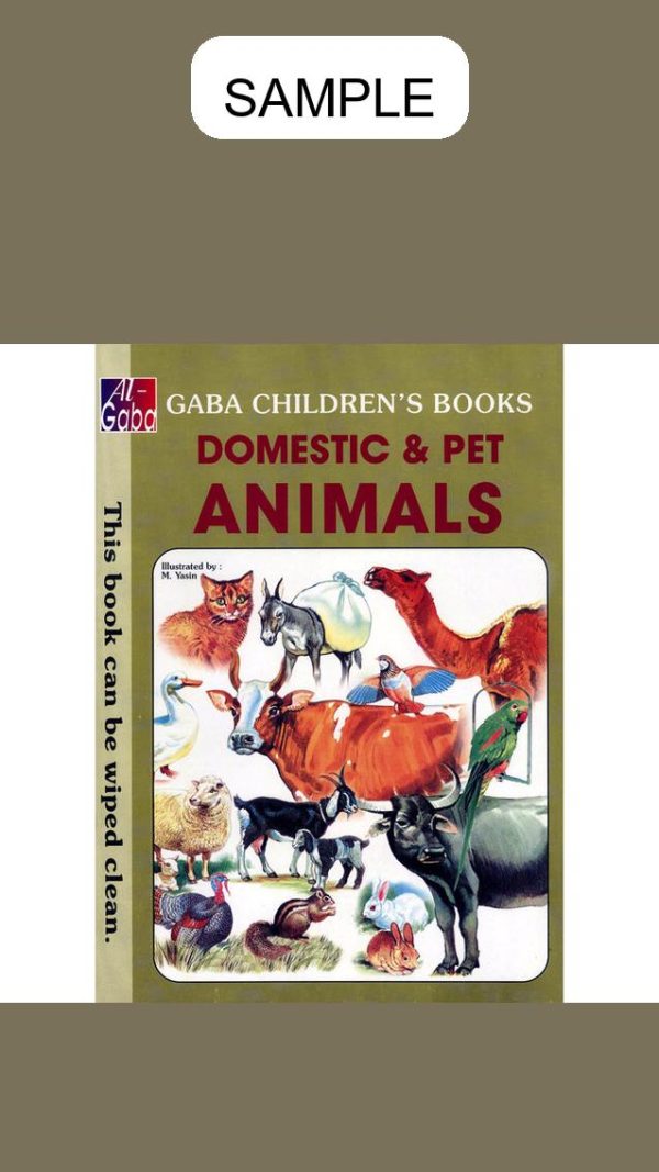 Gaba Children's Books Domestic And Pet Animals