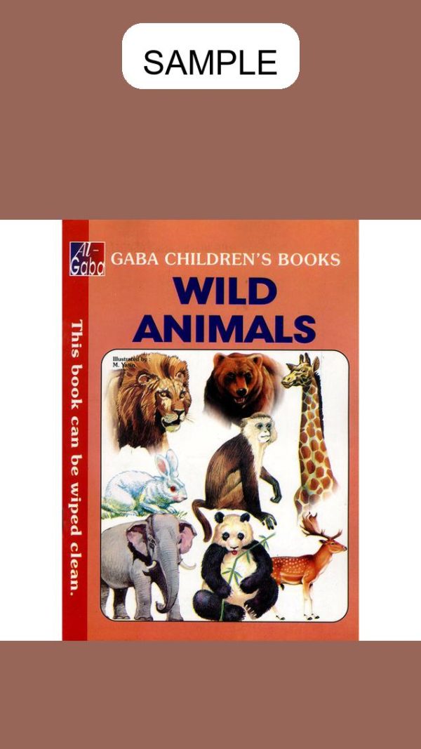 Gaba Children's Books Wild Animals