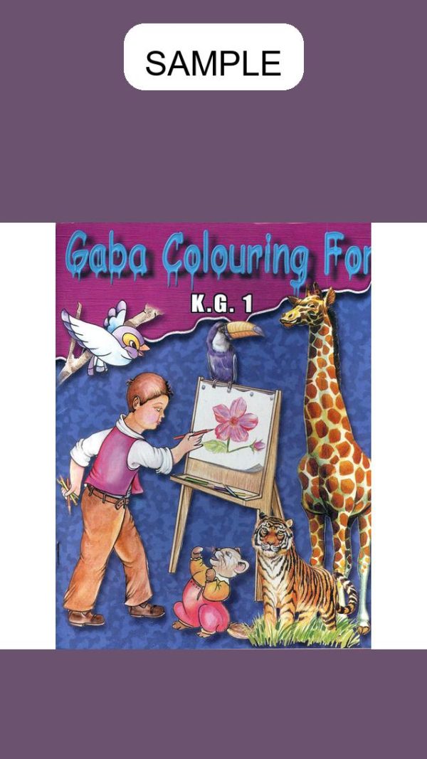 Gaba Colouring Book KG I