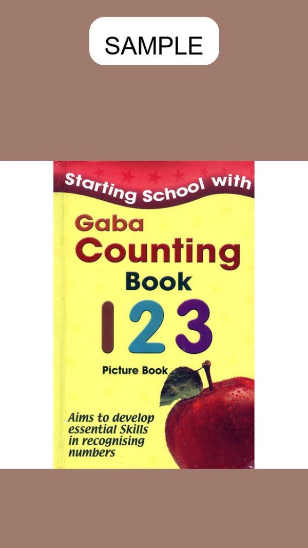 Gaba Counting Book 123 Picture Book