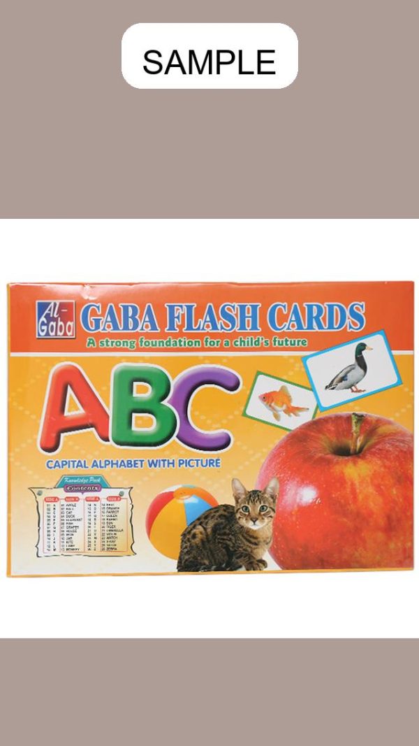 Gaba Flash Card ABC (Capital)
