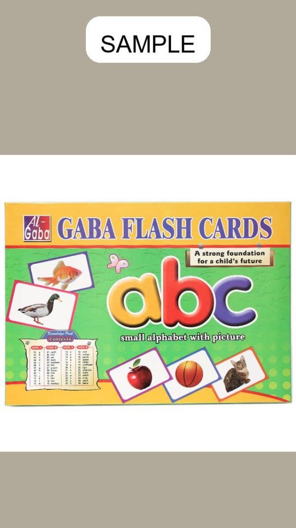 Gaba Flash Card abc (Small)