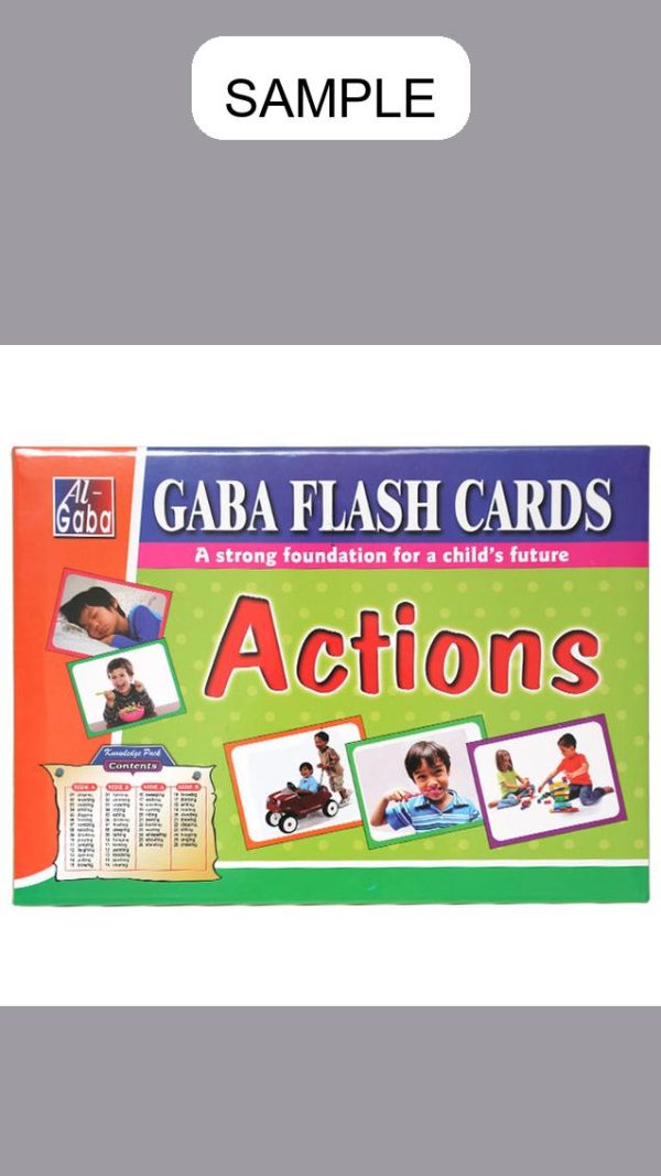 Gaba Flash Card ACTIONS