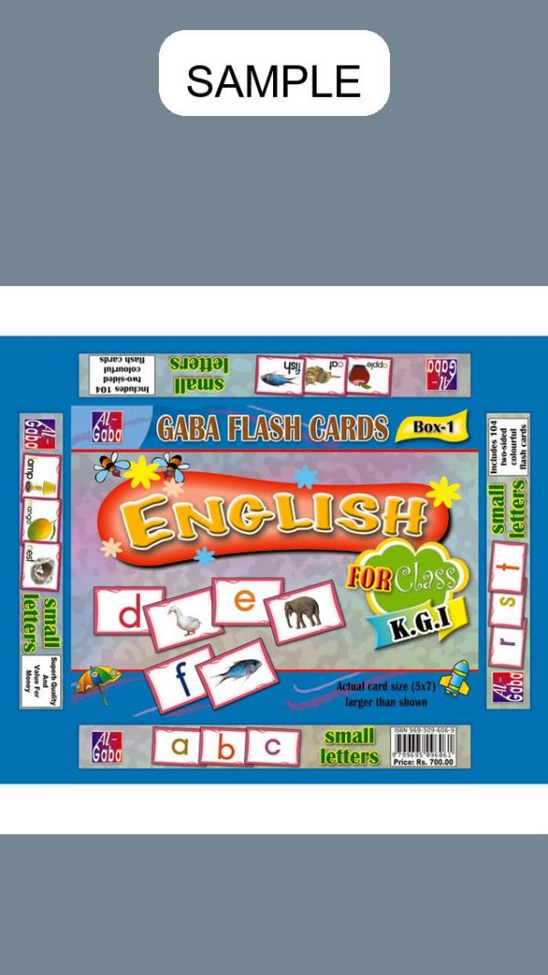 Gaba Flash Card English KG I Box 1