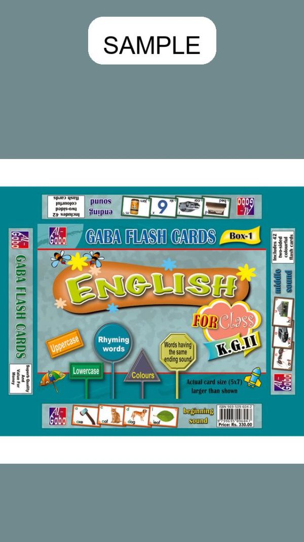 Gaba Flash Card English KG II Box 1