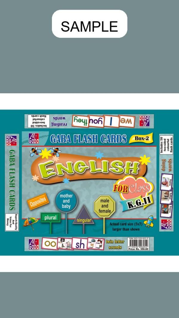 Gaba Flash Card English KG II Box 2