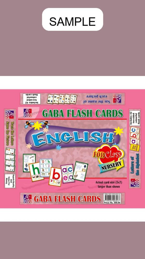 Gaba Flash Card English Nursery