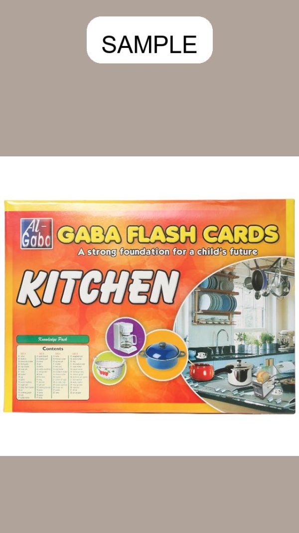 Gaba Flash Card KITCHEN