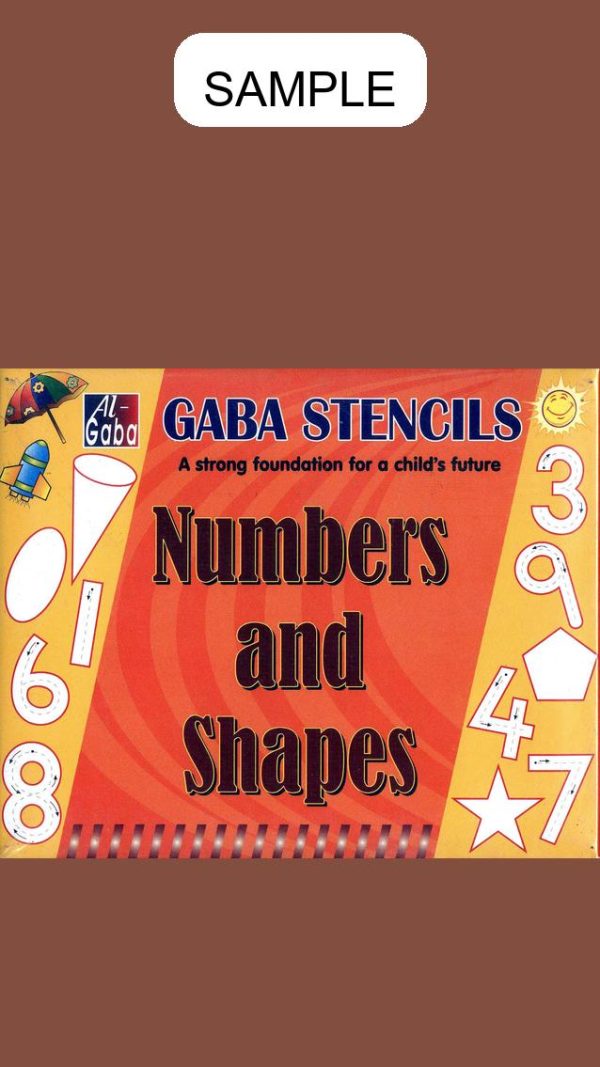 Gaba Number, Shapes, Stencil