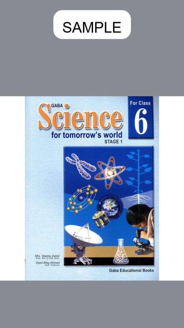 Gaba Science For Tomorrow's World Book 6