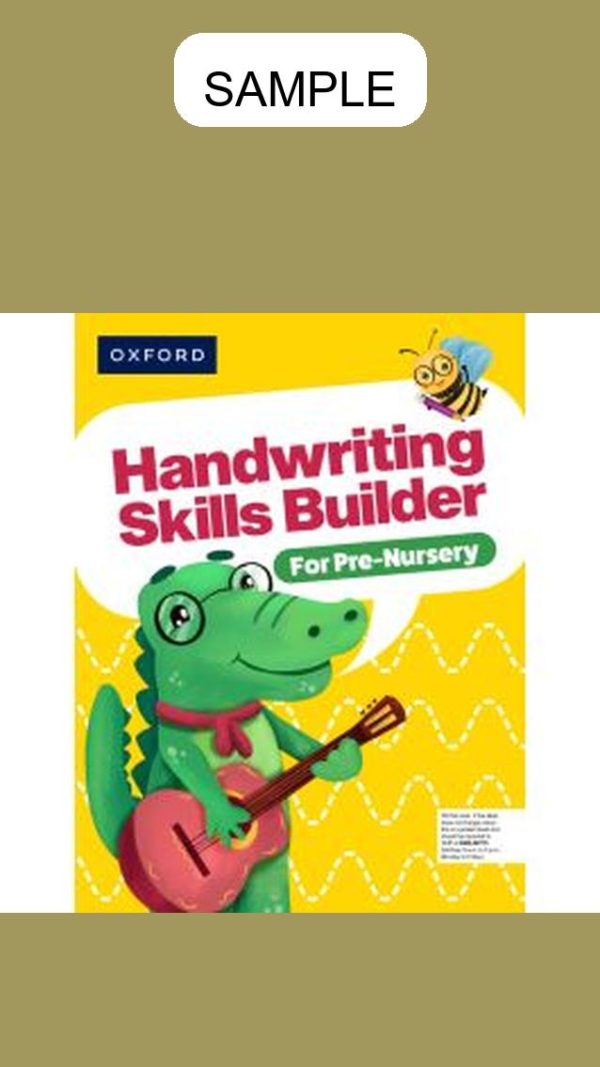 Handwriting Skills Builder Books Pre-Nursery