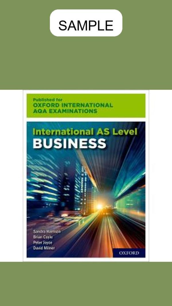 OxfordAQA International AS Business