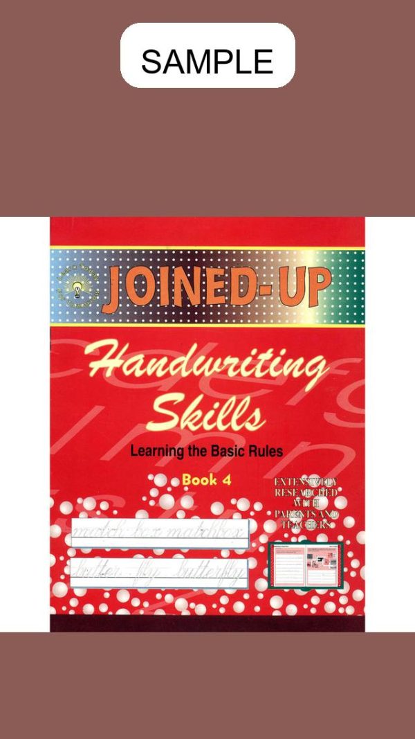 Joined Up Handwriting Skills Book 4