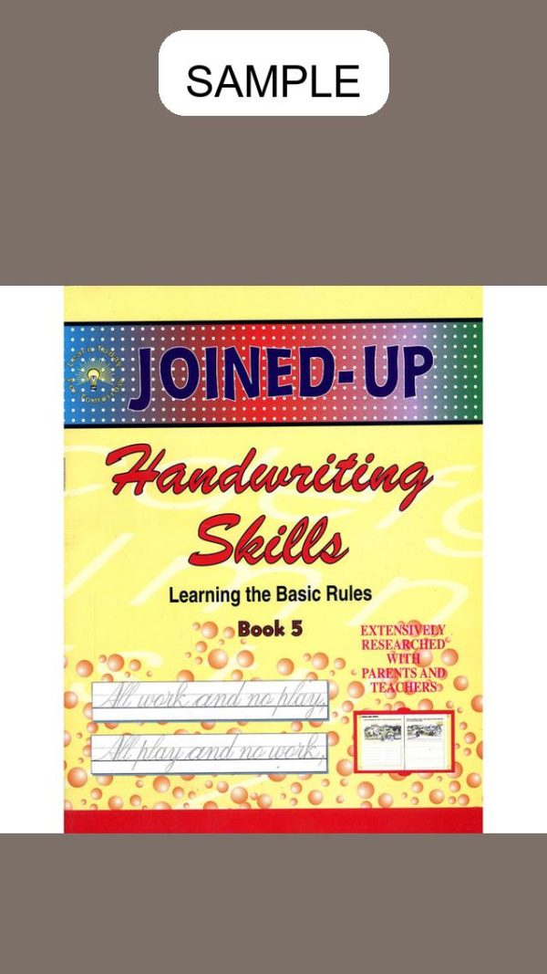 Joined Up Handwriting Skills Book 5
