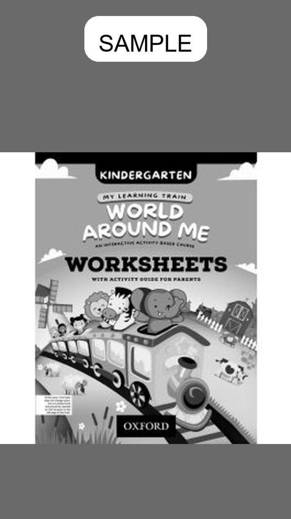 My Learning Train: World Around Me Kindergarten Worksheets