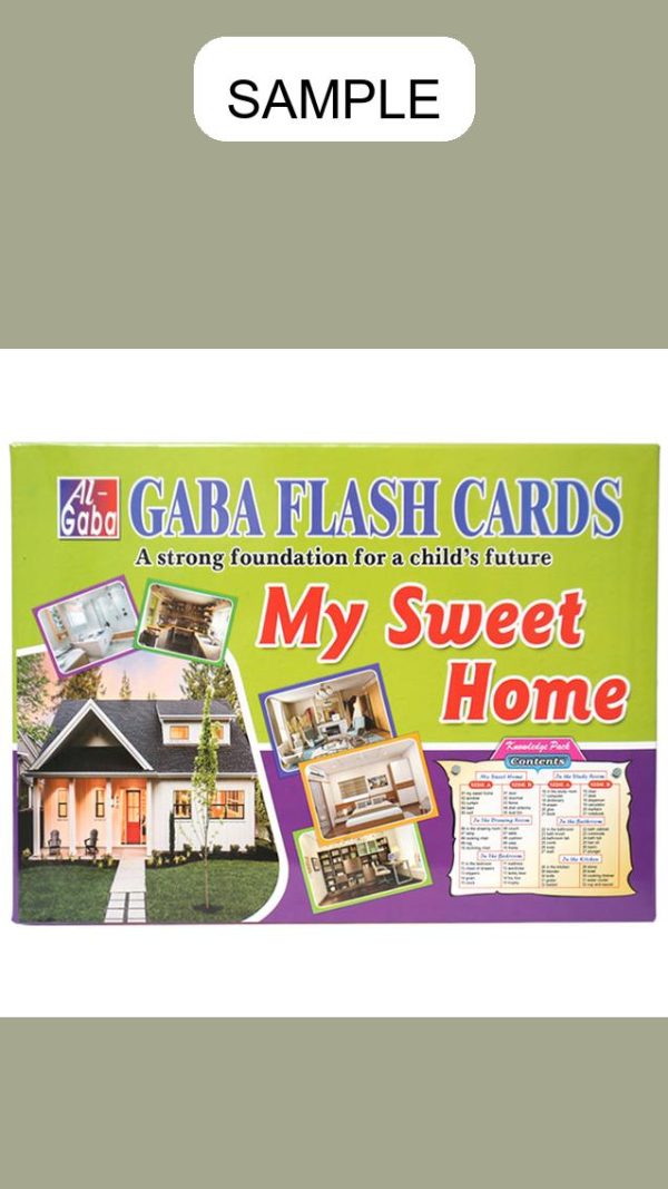 Gaba Flash Card My Sweet Home