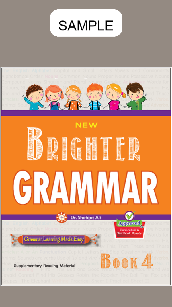 New Brighter Grammar (Approved by S.N.C) Book 4