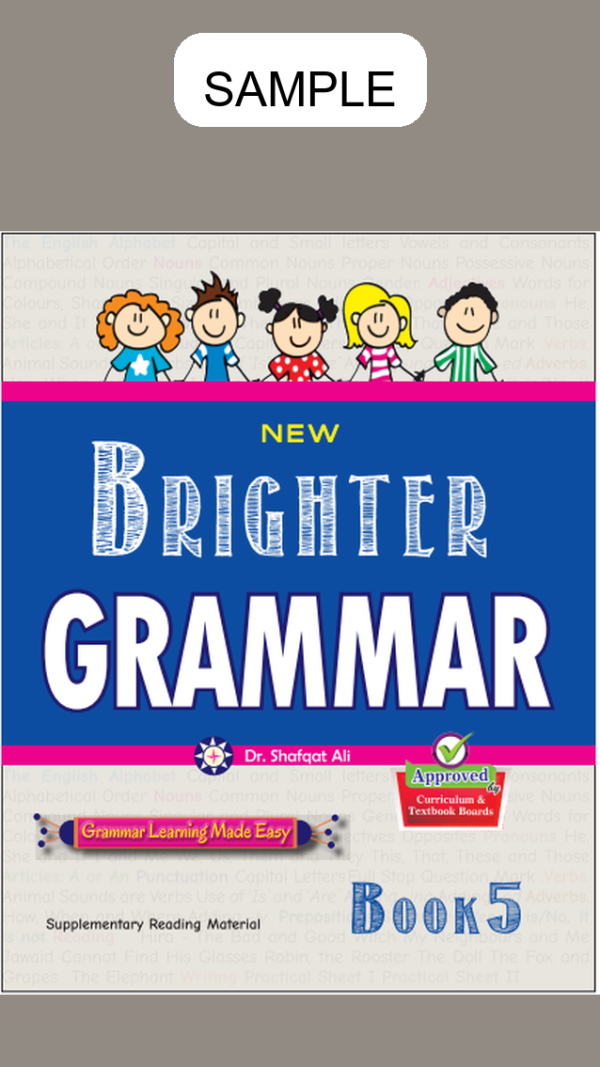 New Brighter Grammar (Approved by S.N.C) Book 5