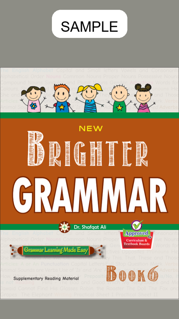 New Brighter Grammar (Approved by S.N.C) Book 6
