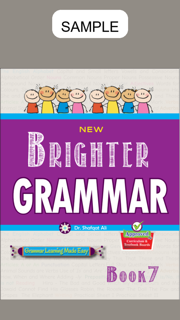 New Brighter Grammar (Approved by S.N.C) Book 7