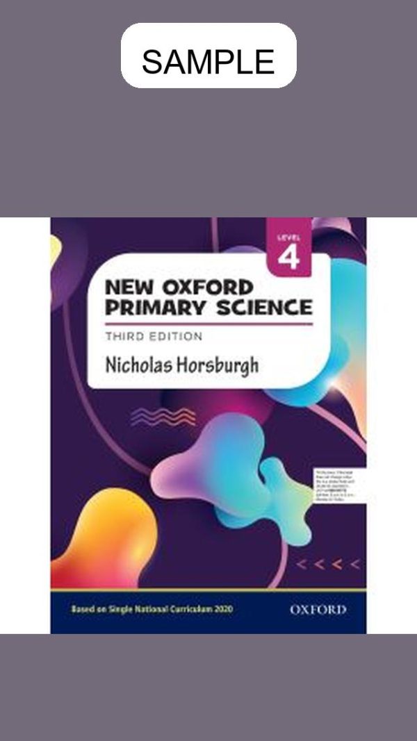 New Oxford Primary Science Book 4 (Third Edition - SNC)