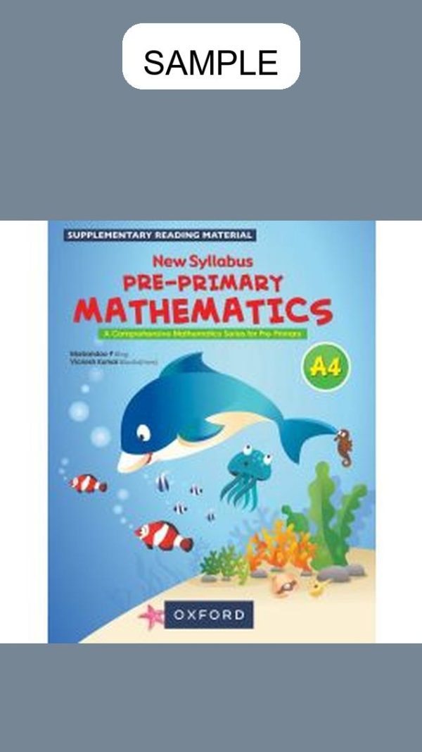 New Syllabus Pre-Primary Mathematics Workbook A4