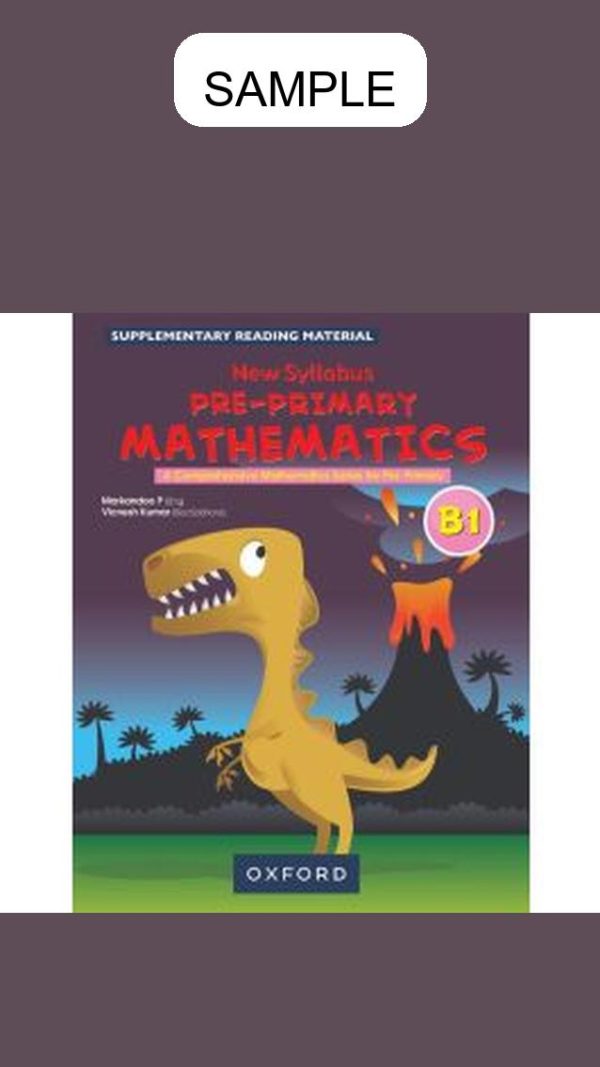 New Syllabus Pre-Primary Mathematics Workbook B1