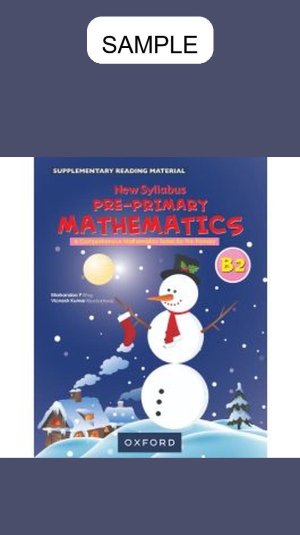 New Syllabus Pre-Primary Mathematics Workbook B2