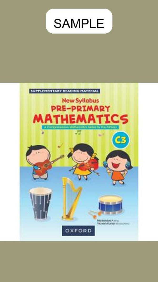 New Syllabus Pre-Primary Mathematics Workbook C3